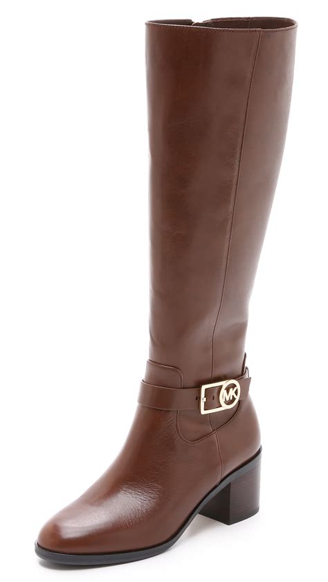 browns michael kors boots|brown waterproof michael kors boots.